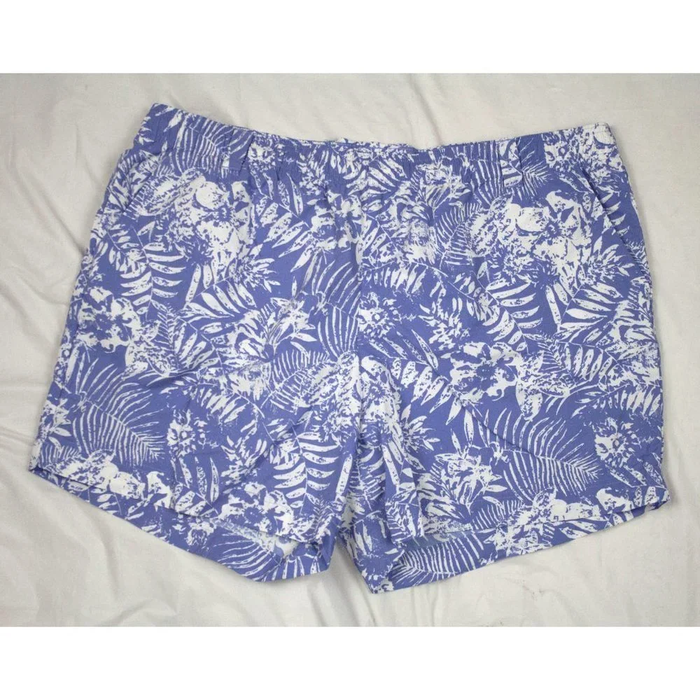 Columbia PFG Mens Belted Swim Trunks Shorts Size XL‎